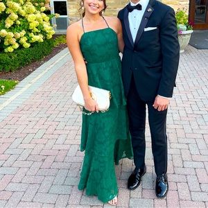 Stunning emerald green dress